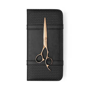 2024 Matsui Rose Gold Damascus Offset Scissor