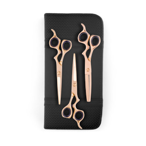 Matsui Classic Ergo Support Rose Gold Scissor Thinner Triple Set