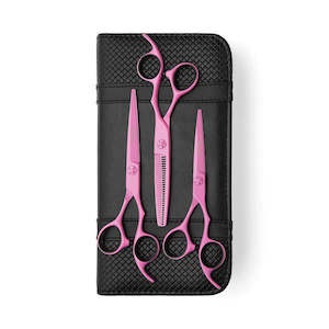 Matsui 2024 Neon Pink Offset Scissor Triple Set