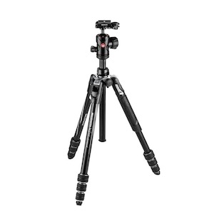 Manfrotto Befree Advanced Aluminium Travel Tripod with Ball Head (Black, Red, Blue)