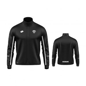 WPFC OMBRA WIND JACKET SENIOR WITH NAME BLACK/WHITE – Lotto Sports