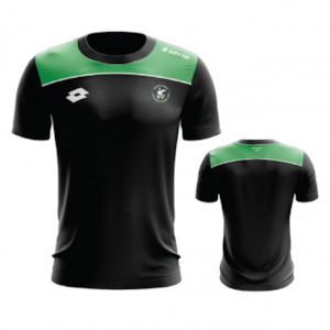 WSAFC LUNAR TEE WOMENS BLACK/EMERALD – Lotto Sports