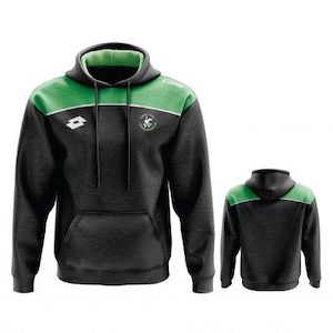 WSAFC LUNAR HOODIE JUNIOR BLACK/EMERALD – Lotto Sports