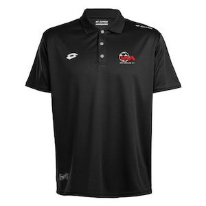 WA MENS POLO BLACK – Lotto Sports