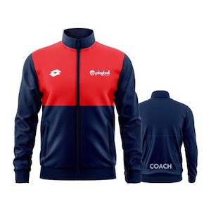 PLAYBALL FULL ZIP SWEAT WOMEN NAVY/RED – Lotto Sports