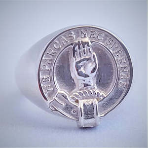 Internet only: Lamont Clan Crest Signet Ring