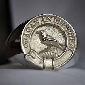 MacDonnell Clan Crest Signet Ring