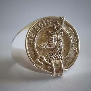 Fraser Clan Crest Signet Ring