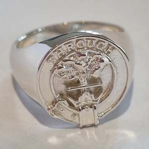 Hamilton Clan Crest Signet Ring