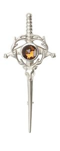 Clothing: Kilt Pin Stag with Stone