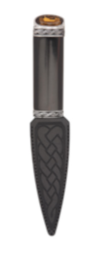 Torridon Blackwood Sgian Dubh, Stone Top