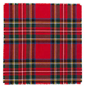 Clothing: Tartan Pocket Square