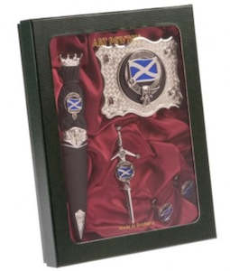 Gift Set, 4-Piece, Scottish/Irish Designs