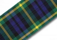 Gordon tartan ribbon 38mm