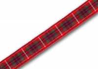 Fraser tartan ribbon 10mm