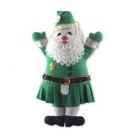 Irish santa Christmas decoration