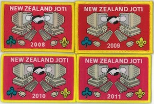 Badges: SWAP PACK - NEW ZEALAND JOTI