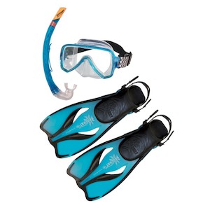 Charter fishing boat: Beuchat Oceo Mask, Snorkel and Fin Set - Adult