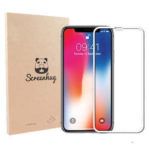 Full Cover Glass Screen Protector for iPhone 11 Pro Max - White