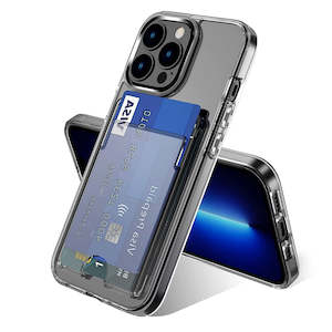 Clear Wallet Card Case for iPhone 12 Pro Max