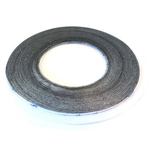 Double Sided Adhesive Tape Roll 50m - 1mm (Black)