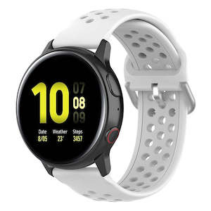 Buckled Sports Rubber Strap for Samsung Galaxy Watch 7 40mm