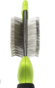 Green Double Sided Slicker Brush