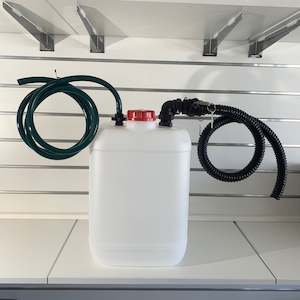 25 Litre Waste Tank With Selected Fittings and Vent Hose