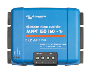 Solar Charger Controllers: Victron Energy BLUESOLAR MPPT 150/60 Tr (12/24V/48V 60A)