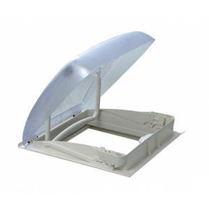 Vents And Hatches: Dometic Mini Heki Roof Light 400mm x 400mm W/Blind, Flyscreen, and Seal