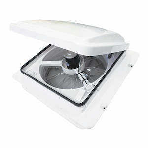 Vents And Hatches: Maxxair Maxfan Power Lift with Thermostat, Rain Sensor and Remote