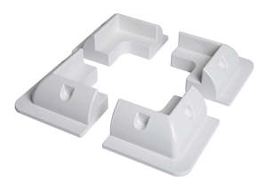 Solar Panel ABS Corner Mounts - Set of 4