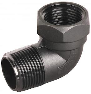 Hansen Male/Female Threaded Elbow 32mm