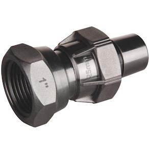 Hansen Female Straight Coupling 15mm