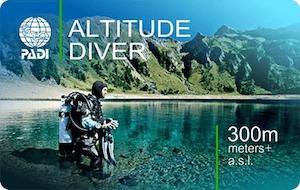 Altitude Diver Specialty Course - Wellington NZ