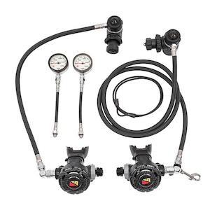 Dive rite Nomad XT Regulator set for side mount - New Zealand Sea Adventures