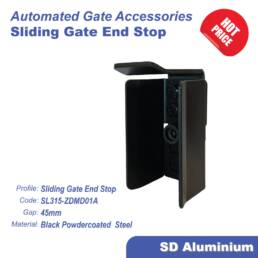 Fence post & Fence Gate accessories: In-Ground Fence Post 100 x 100 x 4mm - SD ALUMINIUM