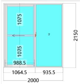 120 x 120mm Frame Bracket / Anchor - SD ALUMINIUM