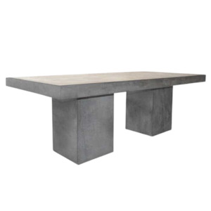 Blok Rectangle Concrete Dining Table