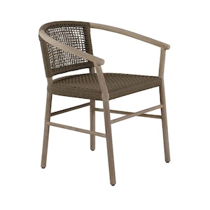 Macintosh Rope and Teak Dining Armchair