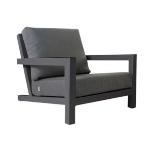 Granada Aluminium Outdoor Club Chair (Charcoal)