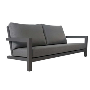 Granada Aluminium Outdoor Sofa (Charcoal)