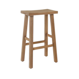 Maid Reclaimed Teak Bar Stool