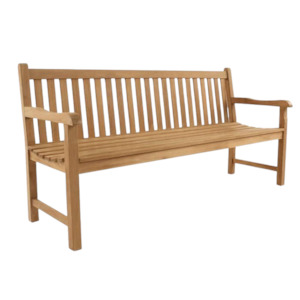 Garden Teak Outdoor Bench 3-Seater