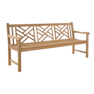 Elizabeth Teak 3-Seater Outdoor Bench