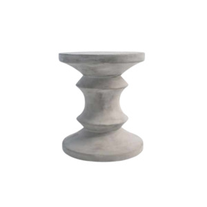 Blok Concrete Chess Side Table