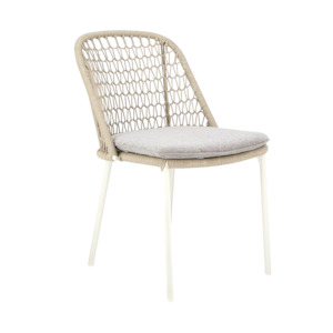 By Rope Outdoor Furniture Material: Mel Outdoor Rope Dining Side Chair