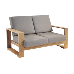 Havana Teak Outdoor 2-Seater Sofa