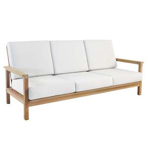 St Tropez Collection: St. Tropez Teak Outdoor Sofa