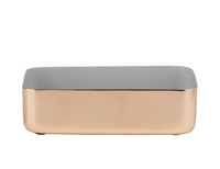 Products: Louise roe copper metal tray - grey